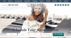Desktop Screenshot of palmercosmeticsurgery.com